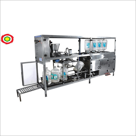 Automatic Rinsing, Filling And Capping Machine For 20 Liter Jar