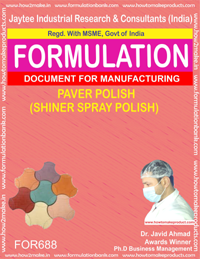 Construction Chemical Production Formulations