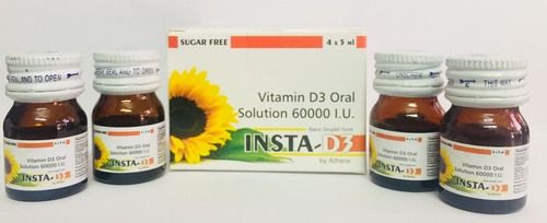 Vitamin D3 Oral Solution 60000 Iu Athene Chemicals Pvt