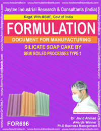E Books Silicate Soap Cake By Semi Boiled Process