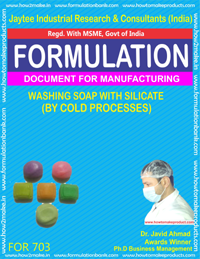 Soap Manufacturing Formulations
