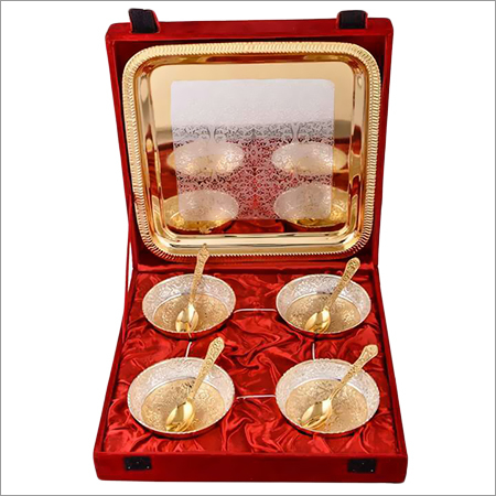 Silver Crockery Set