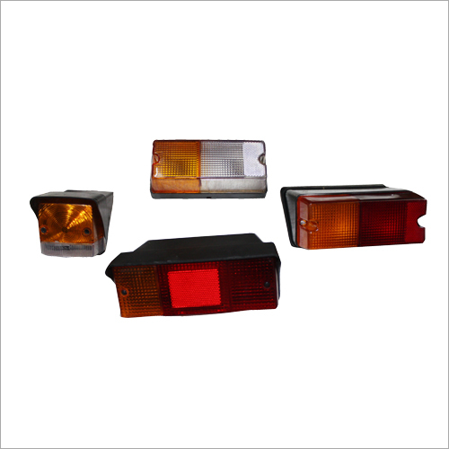 Tractor Tail Lamp - Plastic, Variable Size, Red, 12V 10W | Bright Light, Easy Install, Durable, IP67, Impact Resistant