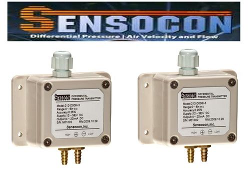 Sensocon USA 211-D500A-1 Differential Pressure Transmitter