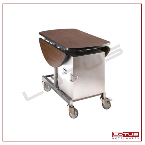 Room Service Trolley with Foof Warmer