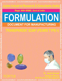 Soap Manufacturing Formulations