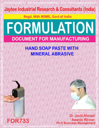 Soap Manufacturing Formulations