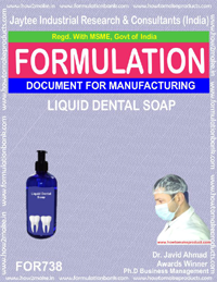 Soap Manufacturing Formulations