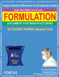 Detergent Powder Formulation