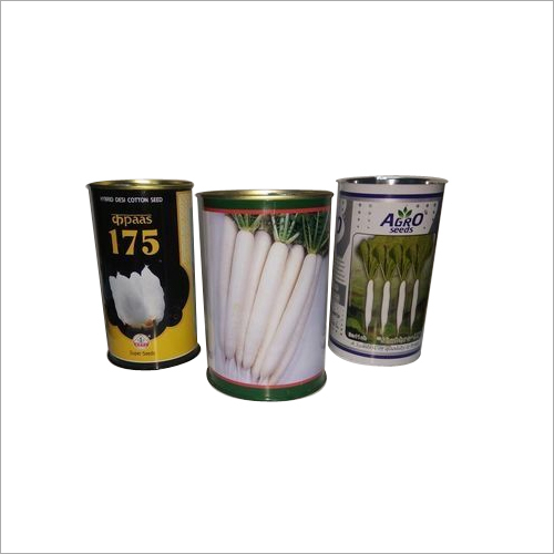 Vegetable Seeds Tin Cans