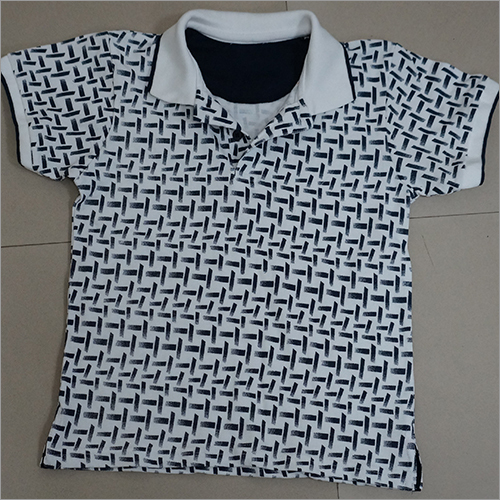 Kids Aop Cotton Polo