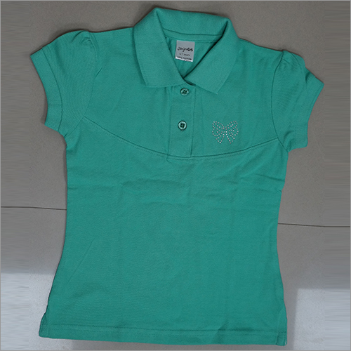 Girls Cotton Polo