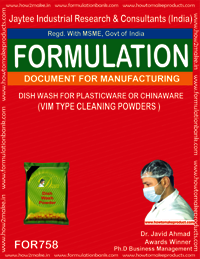 E Books Dish Wash For Plasticware Or Chinaware-vim Type Cleaning Powders