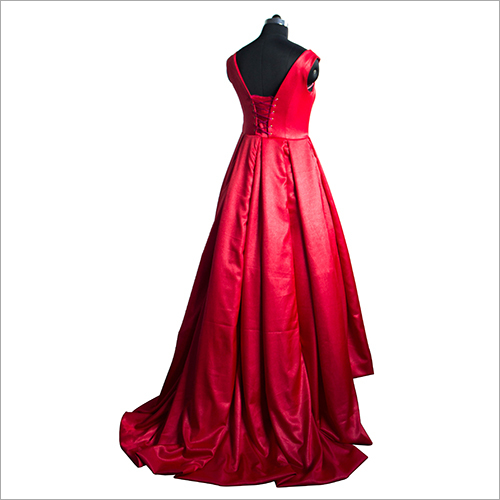 Red Bridal Gown
