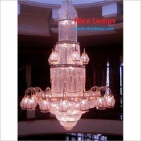 Maharaja 6 Lamp Crystal Chandelier