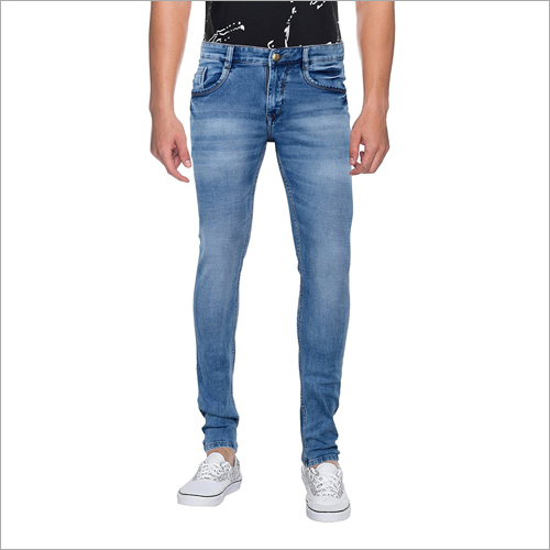 Mens Regular Fit Straight Leg Jeans
