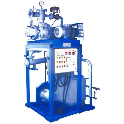 Blue Vacuum Pump Booster System