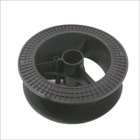 Black Plastic Spools