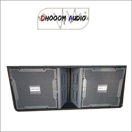 empty line array cabinets