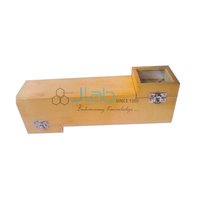 Periscope (wooden) - Wood Z-shaped Tube, 45â° Mirror Angle | Indirect Viewing, Obstruction Bypass, Portable, Durable
