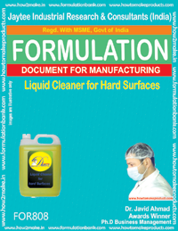 Liquid Cleaner for Hard Surfaces - Downloadable eBook Document File | Instant Delivery, Payment Options Include Credit Card and PayPal