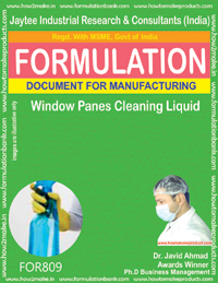 Glass Cleaner Formualtions