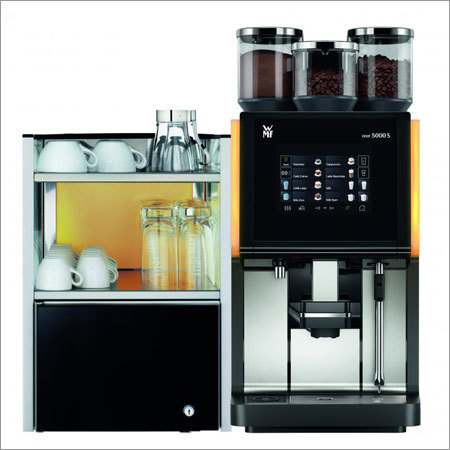 Wmf 5000S Fully Automatic Coffee Machine With Cooler Capacity: 180 Kg/Day