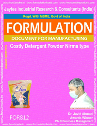 E Books Costly Detergent Powder Formulation Nirma Type