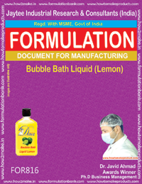 Baby Care Product Formulations