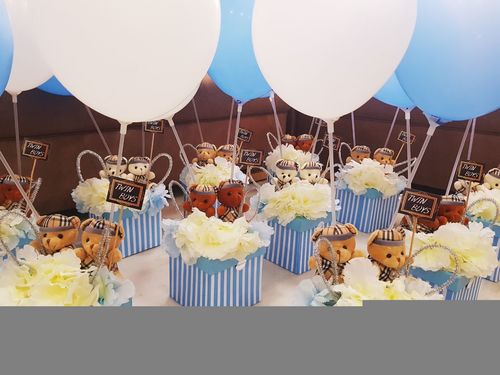 Sky Blue Baby Announcements