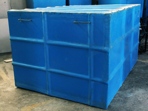 Pre fabricated FRP module STP system