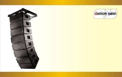 Black Line Array (D-12) Speaker