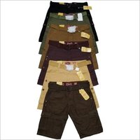 Pantalones del cortocircuito del tipo de tela de algodn de Mens