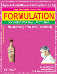 E Books Moisturizing Emulsion Deodorant Formulation