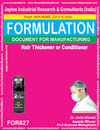 Hair Thickener or Conditioner Formulation