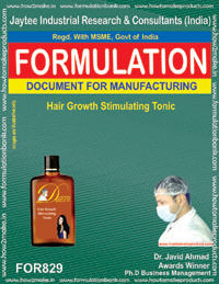E Books Hair Stimulating Tonic Formulation