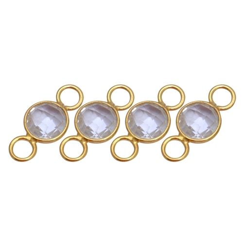 Rainbow Moonstone Connectors