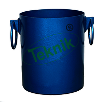Cylindrical Metal Measure - Color: Blue