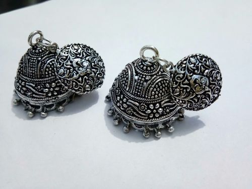 Jhumka Earrings - Fashion & Costume Jewelry | Elegant Design, Statement Piece, Intricate Detailing, Perfect for Any Occasion