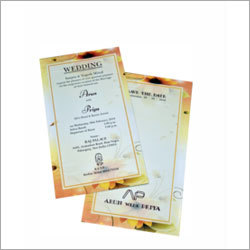 Printed Birthday Invitation Card