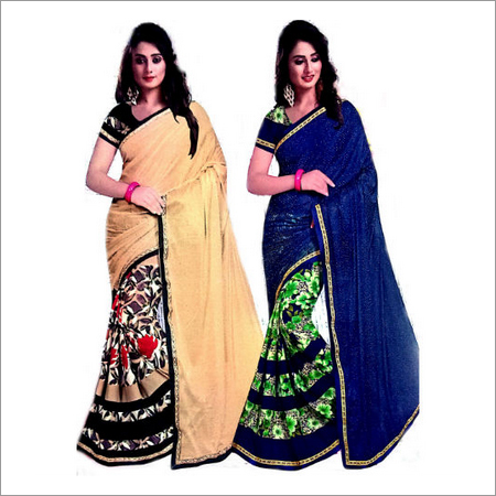 Ladies Reniyal Floral Print Sarees