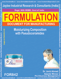 Moisturising Composition for Pseudoceramides - Digital eBook Download, Instant Access with Email Delivery and Multiple Payment Options