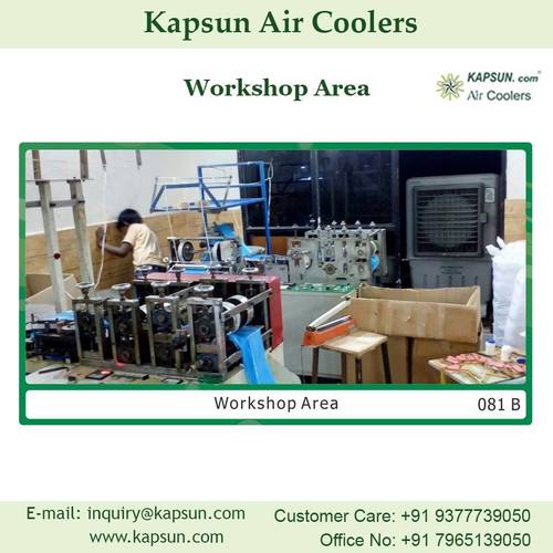 Metal Industrial Commercial Air Cooler Used For Workshop Area