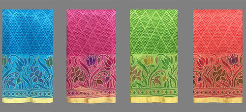 Cotton Supernet Saree