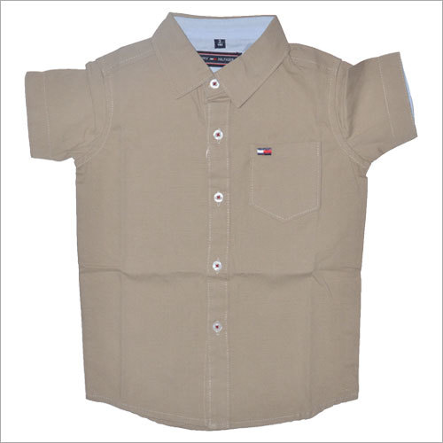 Kids Plain Half Shirts