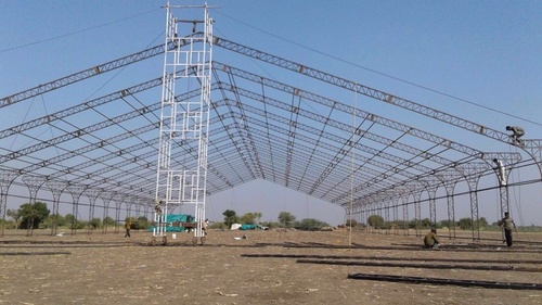 Dome structure Errection With H frame