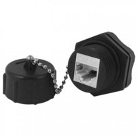 Ip67 Industrial Cat5e Stp 180 Degree 110 Type Keystone Jack