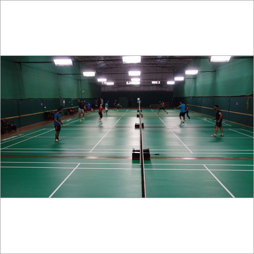PVC Badminton Wooden Court Flooring