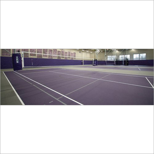 Badminton Surface Construction