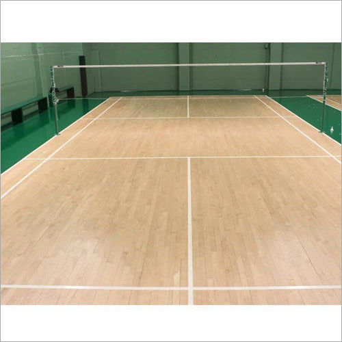 Synthetic Wooden Court Flooring